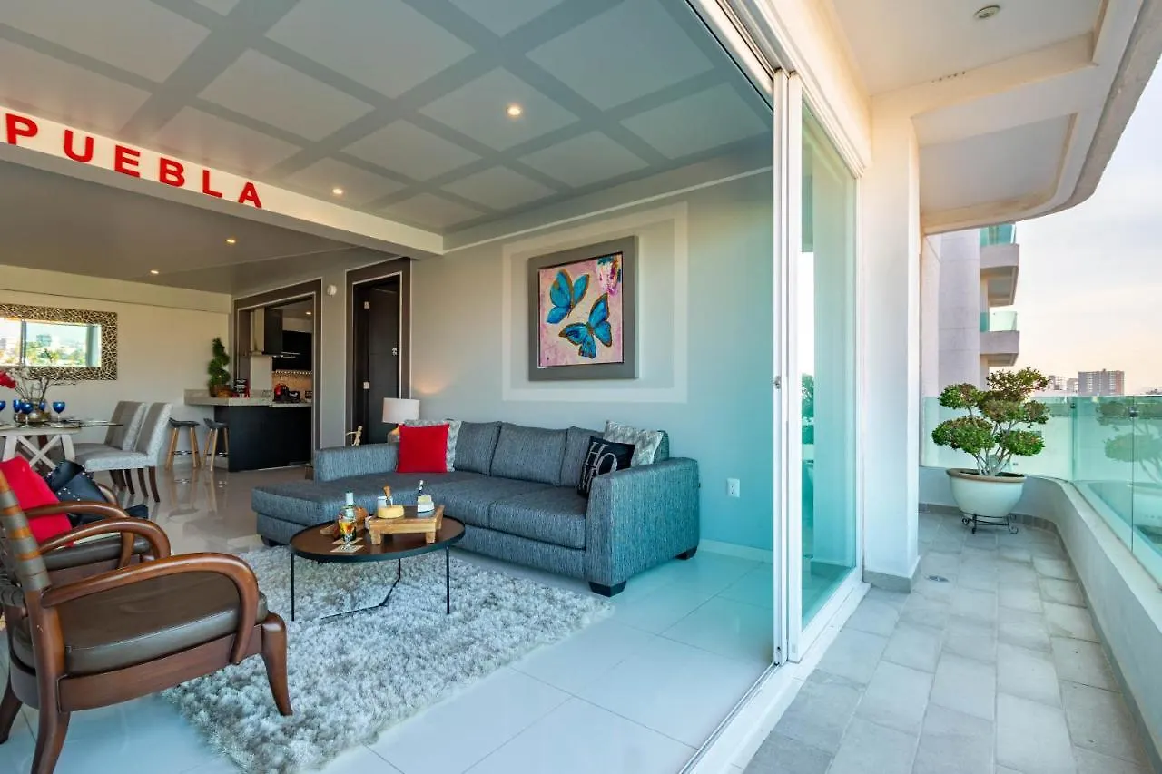 Azul Turquesa Lomas De Angelopolis Appartement Puebla
